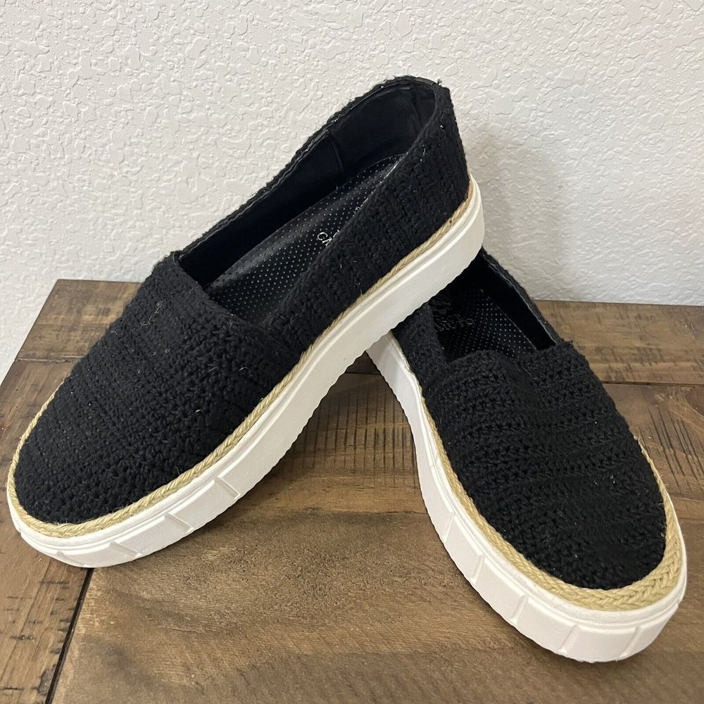 Vince Camuto Platform Crochet Relinsta Slip On Espadrille Sneaker‎ size 6.5